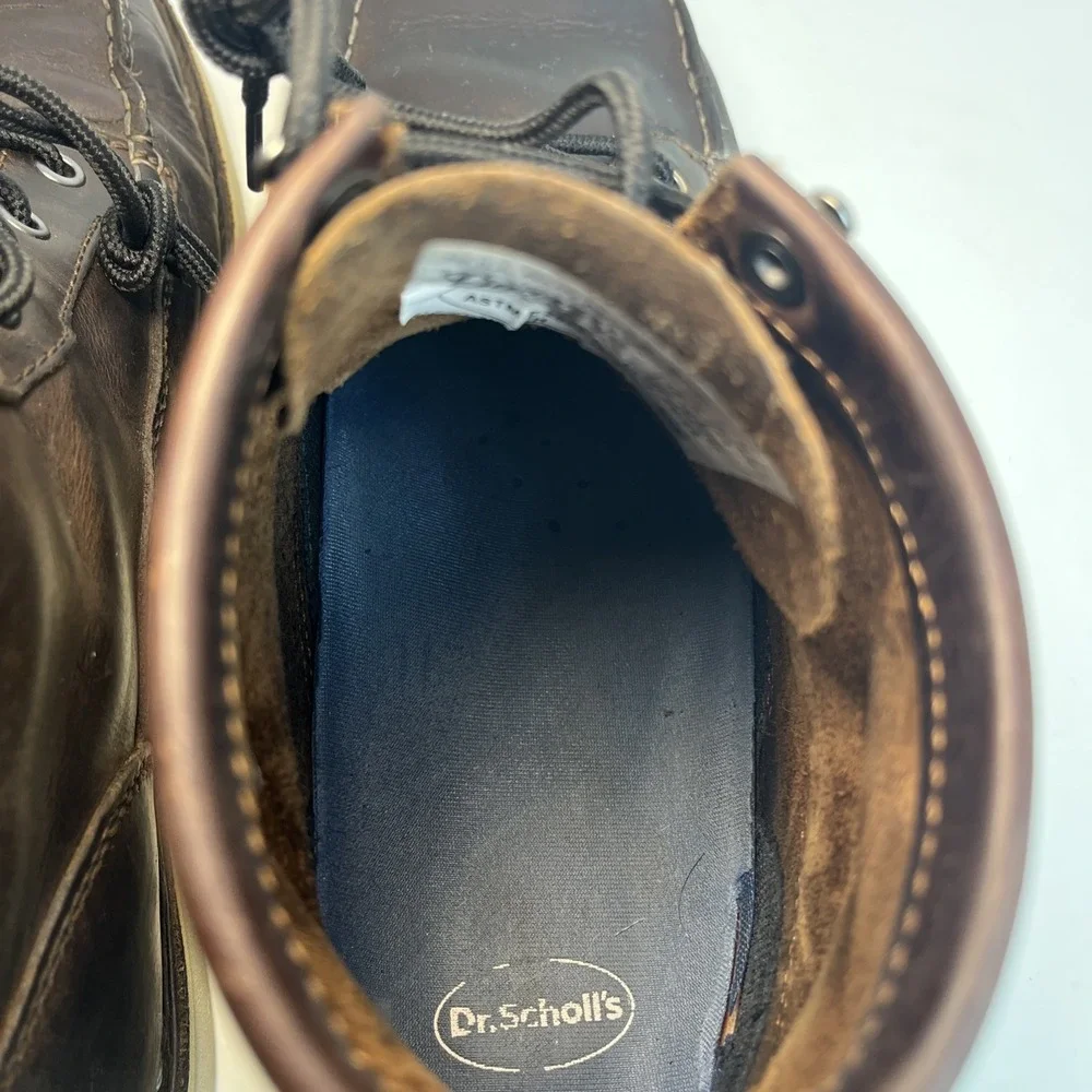 Danner Bull Run Moc 6” Toe Work‎ Brown Leather Boots Men's Size 13